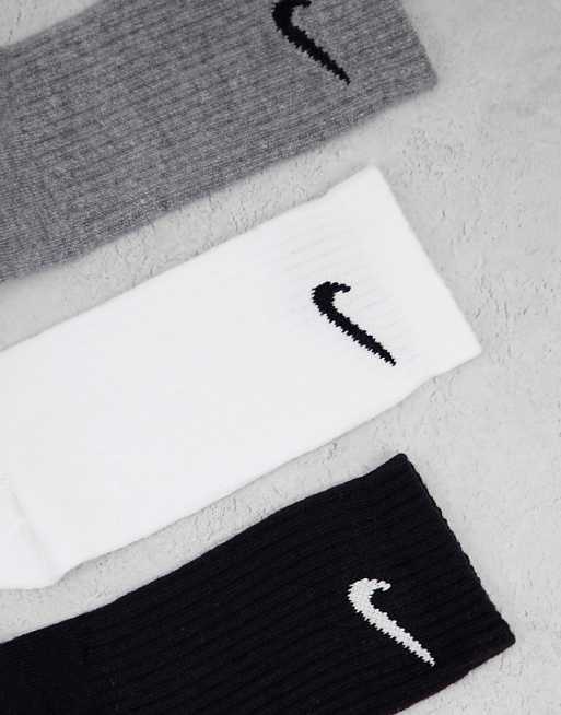 Nike Training Unisex 3 Pack Crew Socks In Multi