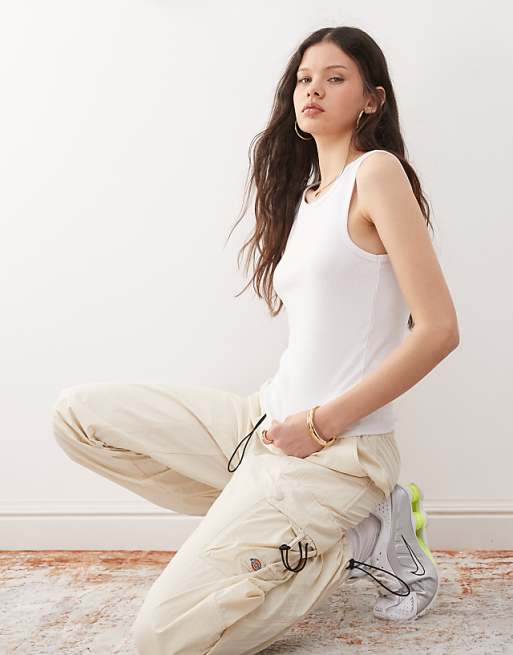Noisy May Tank Top In White