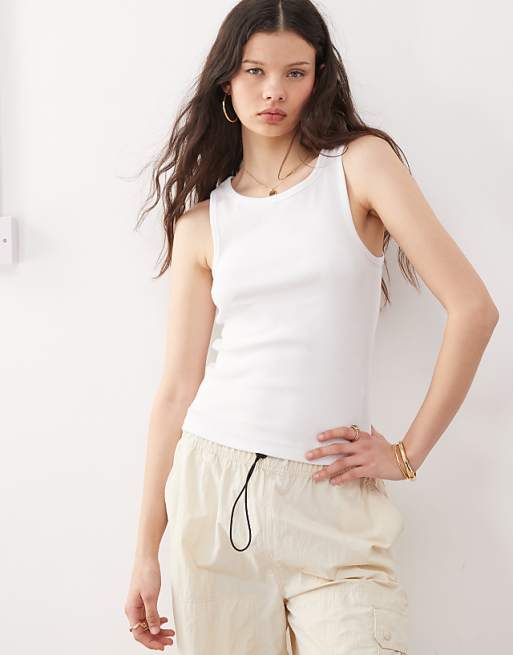Noisy May tank top in white