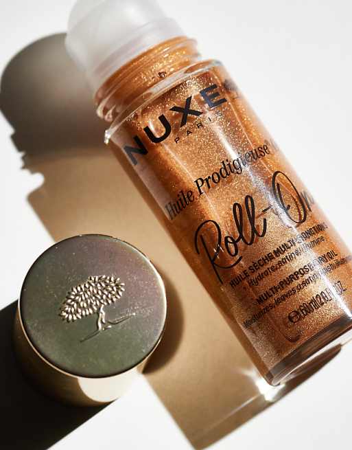 NUXE Huile Prodigieuse Roll On Body Oil 60ml - Golden Shimmer
