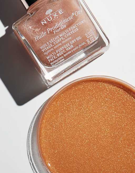 NUXE X ASOS Exclusive Huile Prodigieuse Shimmer Dry Oil 100ml Home And Away (Free Mini)