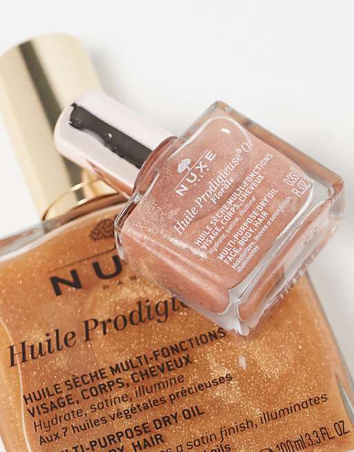 NUXE X ASOS Exclusive Huile Prodigieuse Shimmer Dry Oil 100ml Home And Away (Free Mini)