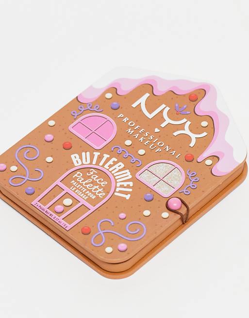 NYX Professional Makeup Buttermelt Face Palette Light