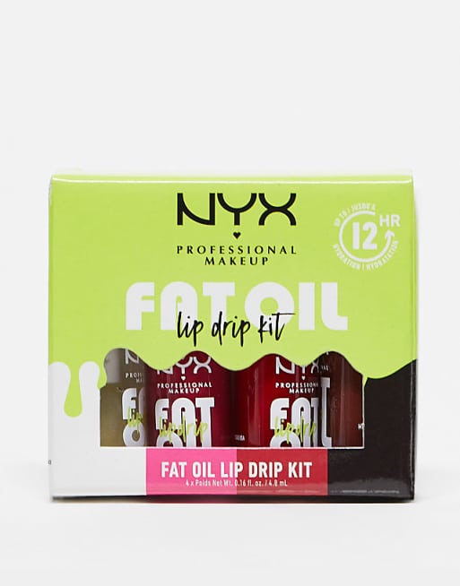 NYX Professional Makeup Fat Oil Lip Drip Set