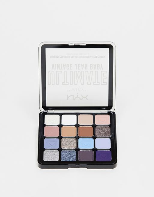 NYX Professional Makeup Ultimate Shadow Palette Vegan 16-Pan - Vintage Jean Baby
