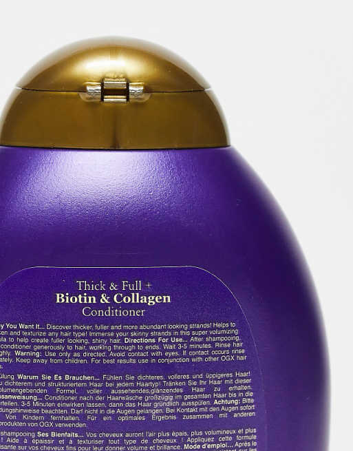 OGX Thick & Full+ Biotin & Collagen Conditioner 385ml