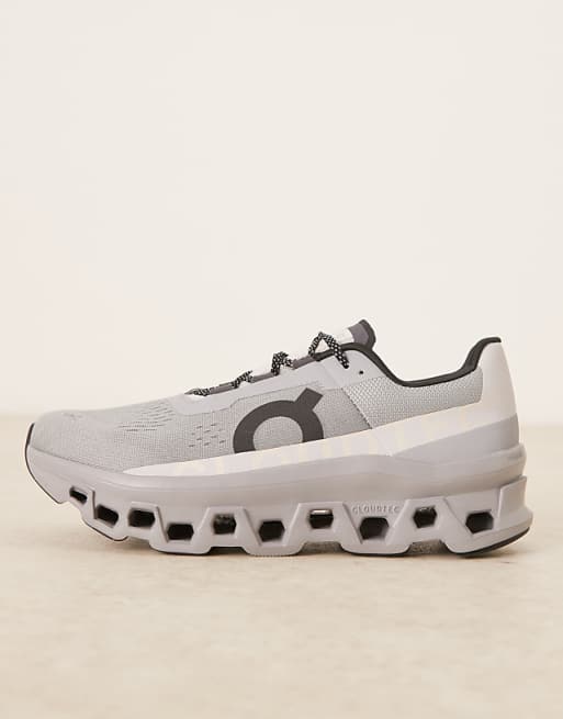 ON Cloudmonster Running Trainers In Grey