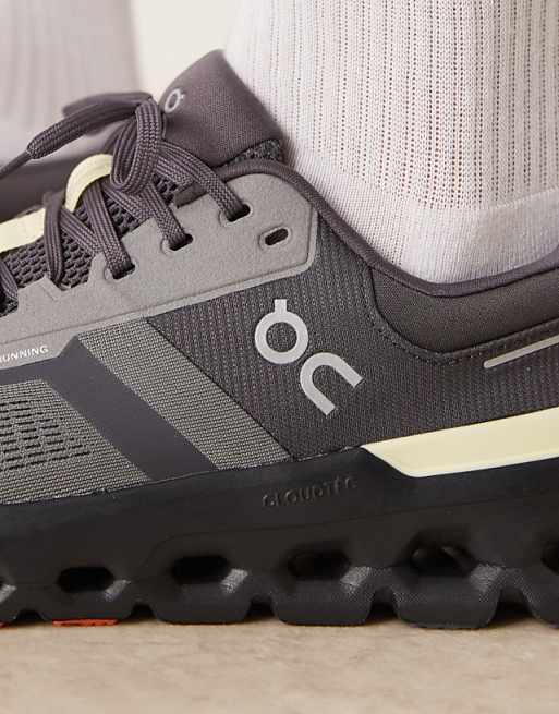 ON Cloudrunner 2 Running Trainers In Rock And Tangerine