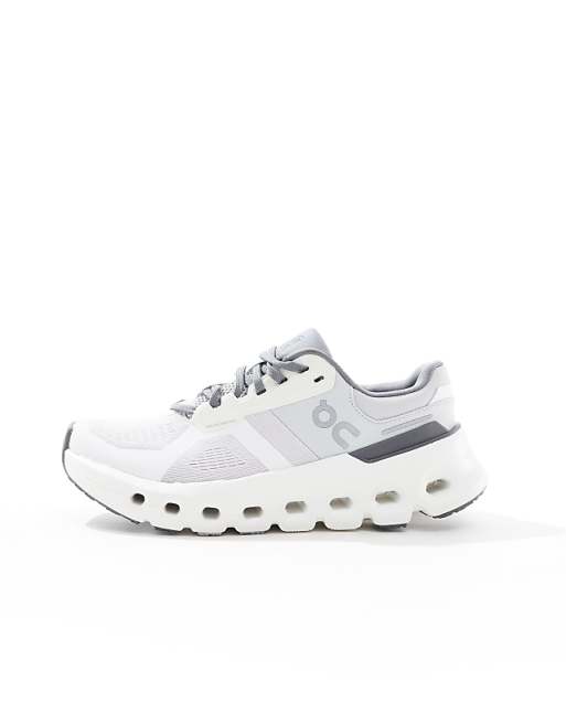 ON Cloudrunner 2 Running Trainers In White