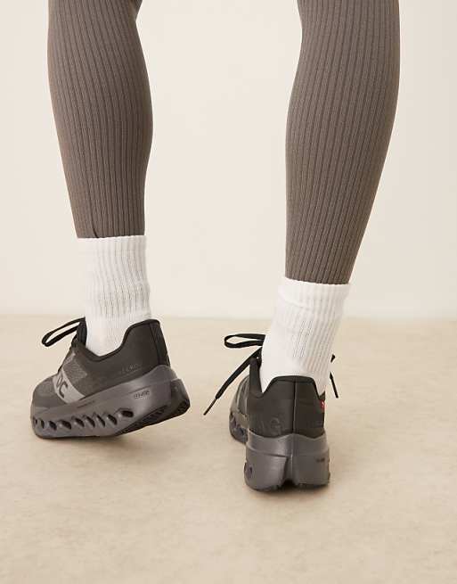 ON Cloudsurfer Next Running Trainers In All Black