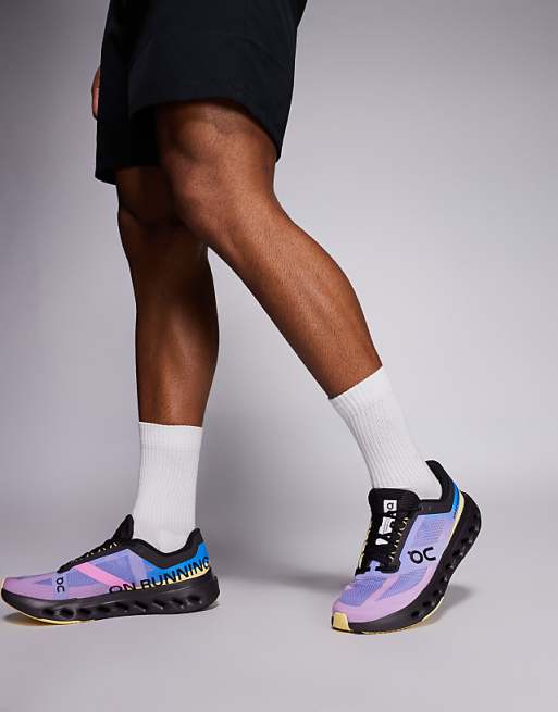 ON Cloudsurfer Next Running Trainers In Blue And Raspberry