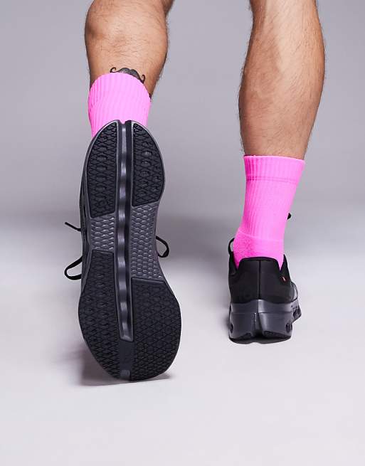 ON Cloudsurfer Next Running Trainers In Triple Black