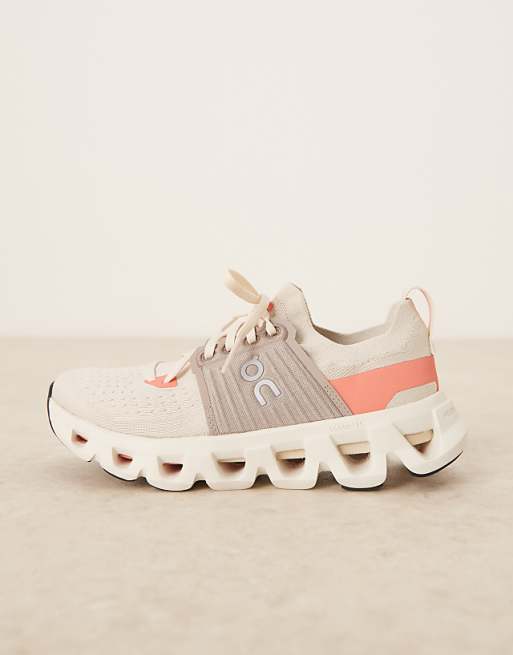 ON Cloudswift 4 Running Trainers In Beige