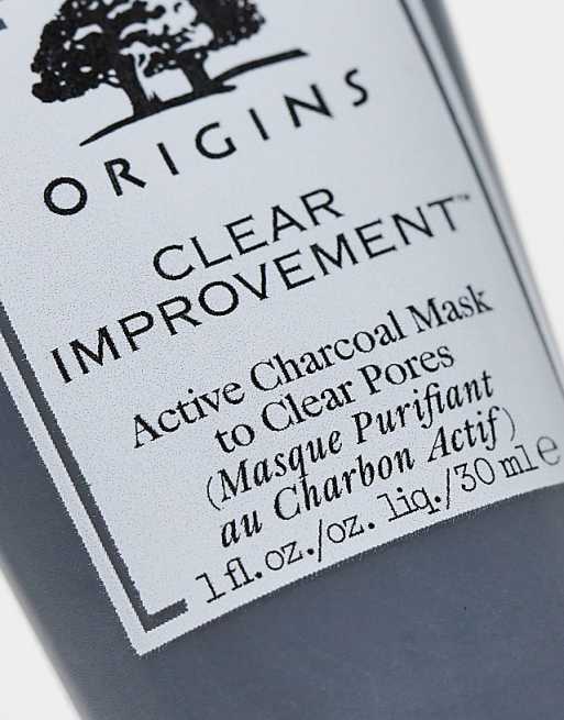 Origins Mini Clear Improvement Active Charcoal To Mask Clear Pores 30ml