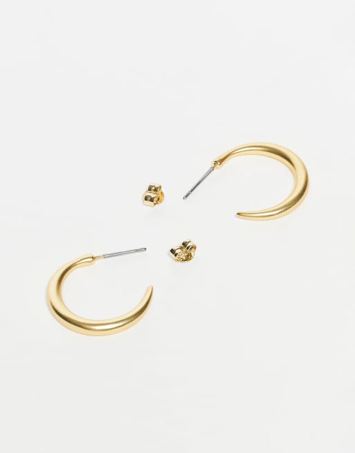 & Other Stories 2 Set Pack Faux Pearl Hoops And Gold Hoops