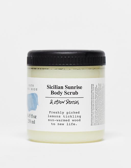 & Other Stories body scrub in sicilian sunrise