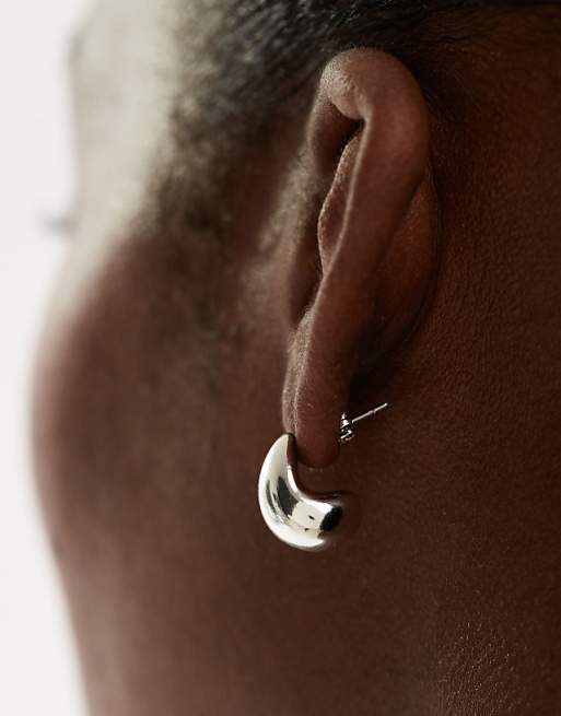 & Other Stories Mini Drop Stud Earrings In Silver