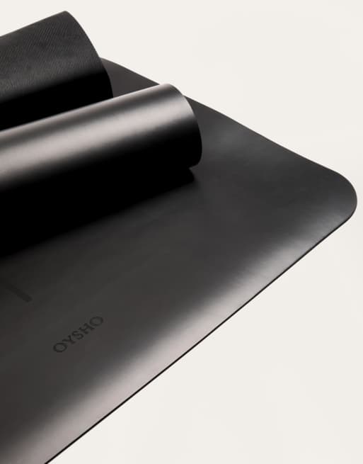 OYSHO 3mm Multi-level Yoga Mat In Black