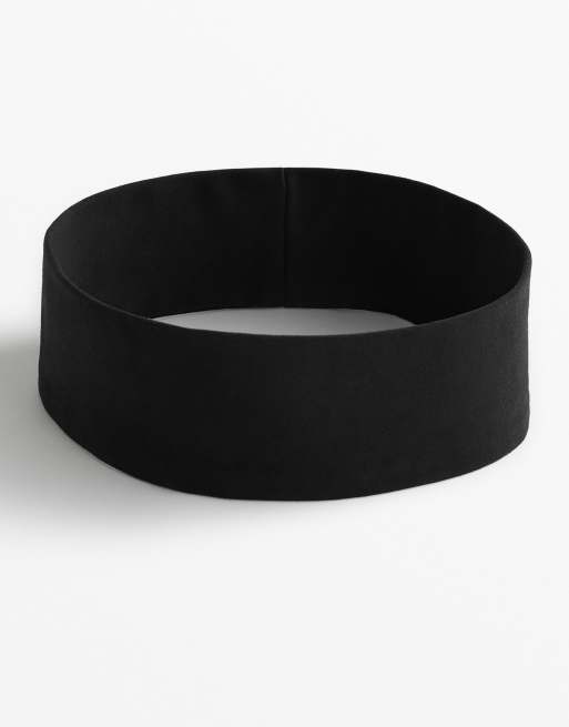 OYSHO 6cm Sports Headband In Black
