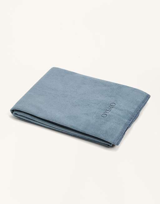 OYSHO Adjustable mat towel in blue