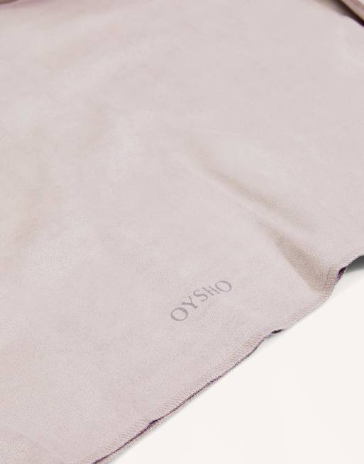 OYSHO Adjustable Mat Towel In Mauve