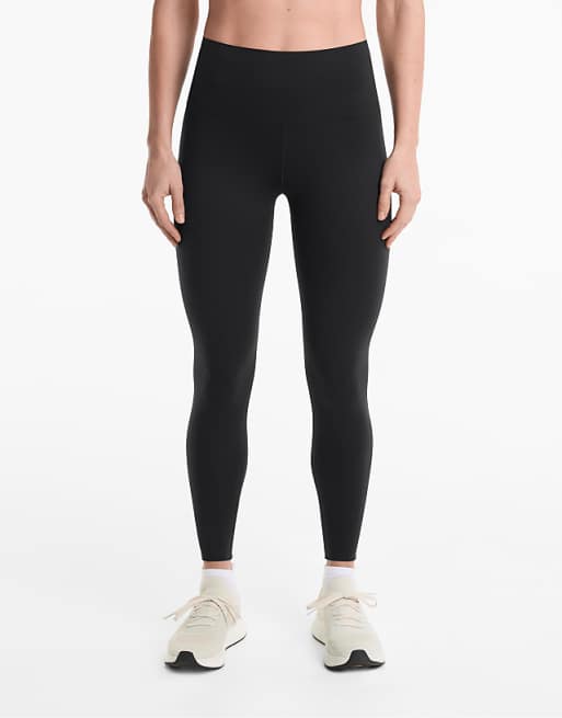 OYSHO Perfect-adapt high-rise 65cm ankle-length leggings in black