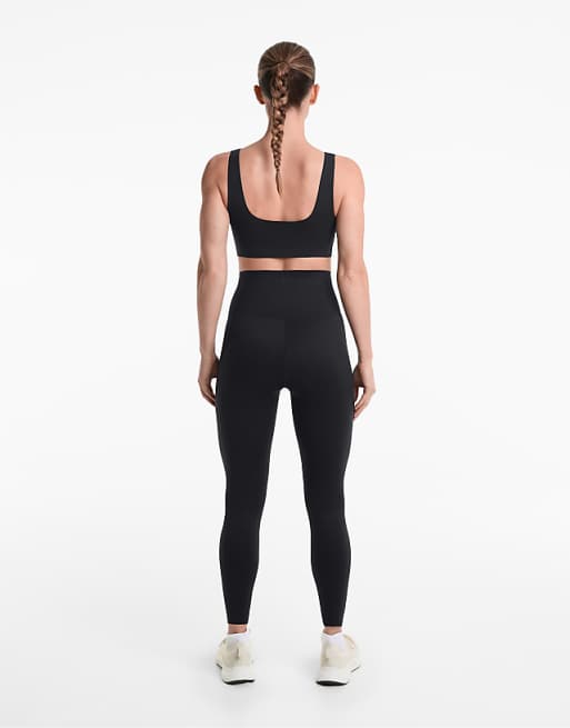 OYSHO Perfect-adapt Super-high-rise 65cm Ankle-length Leggings In Blackk