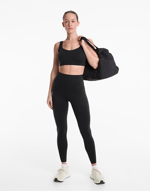 OYSHO Perfect-adapt Super-high-rise 65cm Ankle-length Leggings In Blackk