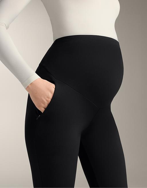 OYSHO Warm Maternity Ankle-length Leggings 70 Cm In Black