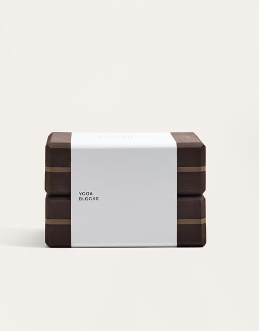 OYSHO Yoga Block Pack In Brown