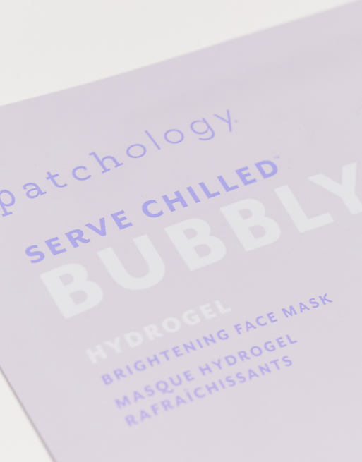 Patchology Bubbly Hydrogel Brightening Face Mask