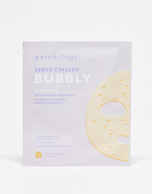 Patchology Bubbly Hydrogel Brightening Face Mask