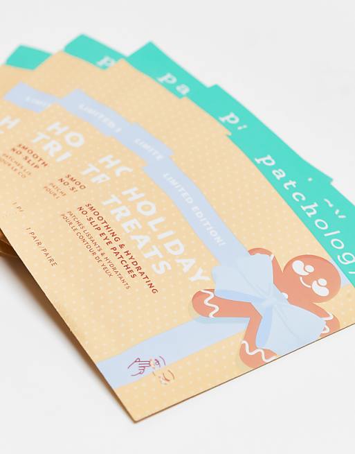 Patchology Holiday Treats Gingerbread Eye Patches