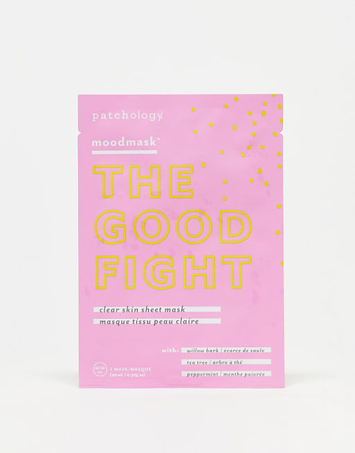 Patchology moodmask The Good Fight - Clear Skin Sheet Mask