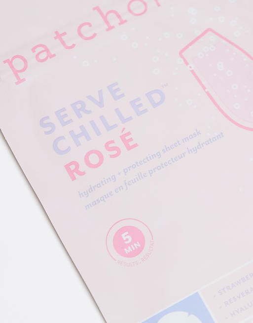 Patchology Serve Chilled Rose 5 Minute Sheet Mask Duo