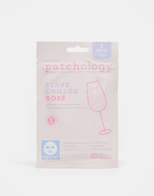Patchology Serve Chilled Rose 5 Minute Sheet Mask Duo