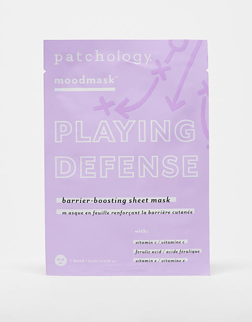 Patchology x ASOS Exclusive MoodMask Playing Defence Barrier Boosting Sheet Mask