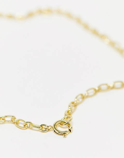 Pieces 18k Plated Chain Necklace In Gold