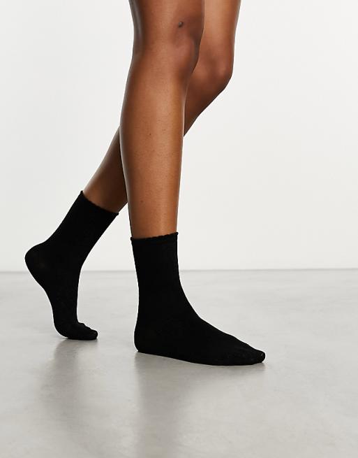 Pieces Glitter Socks In Black