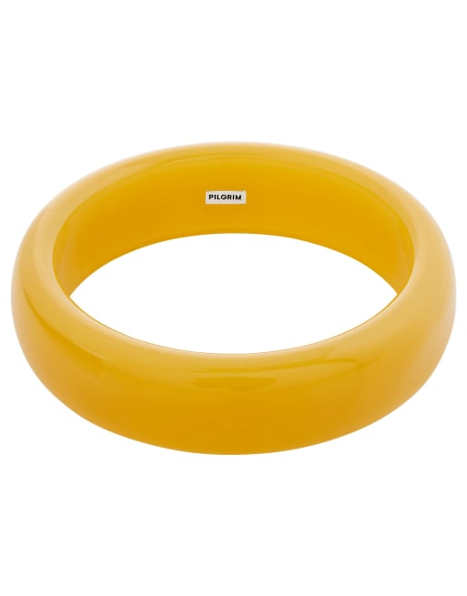 Pilgrim Aase Bangle In Silver Plated