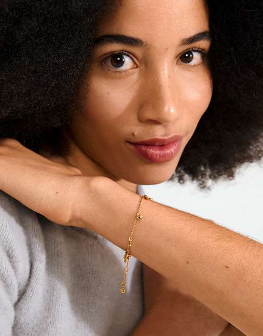Pilgrim Alaia bracelet in gold plated