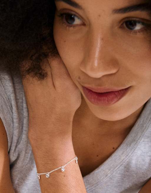 Pilgrim Alaia Bracelet In Silver Plated