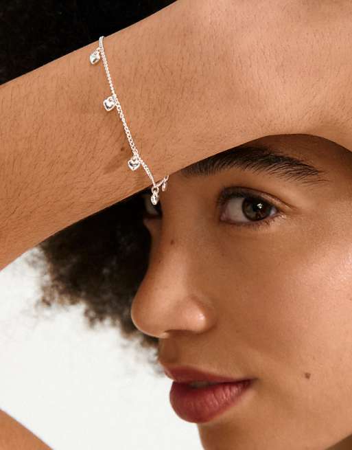 Pilgrim Alaia bracelet in silver plated