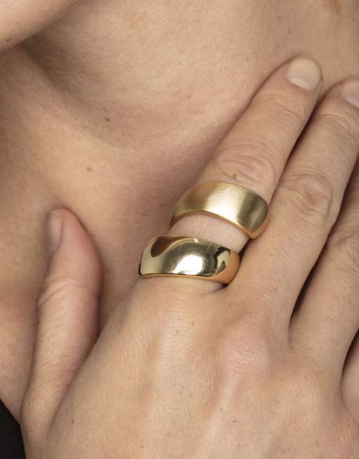Pilgrim Alma Ring In Gold Plated