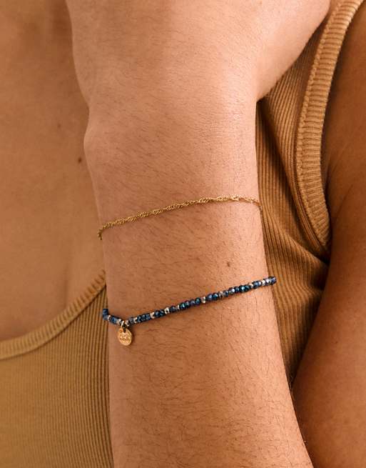 Pilgrim Bellamy gift set bracelet 2in1 set in gold plated