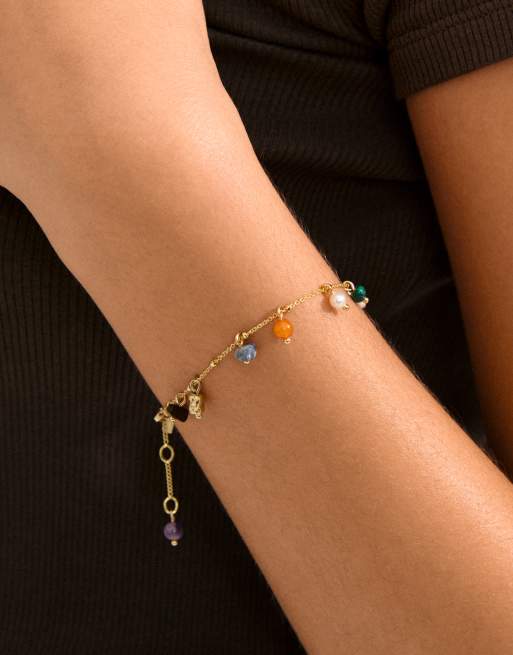 Pilgrim Between Bracelet In Gold Plated