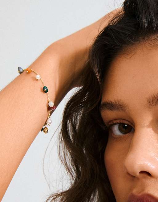 Pilgrim Between bracelet in gold plated
