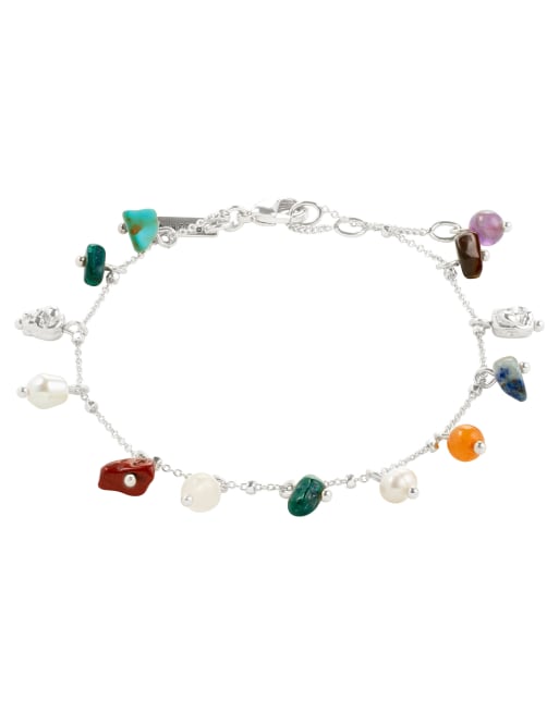 Pilgrim Between Bracelet In Silver Plated