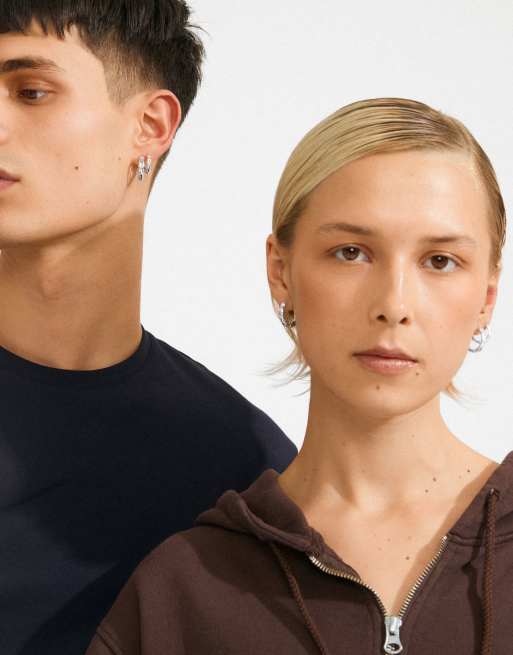 Pilgrim Darby Earrings In Silver Plated