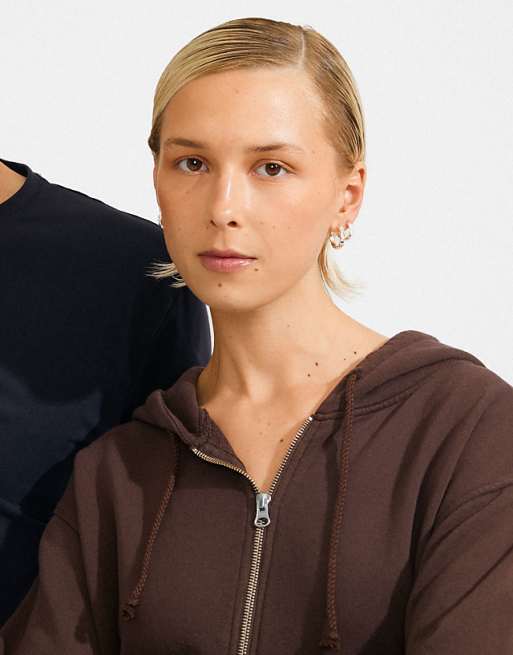 Pilgrim Darby earrings in silver plated
